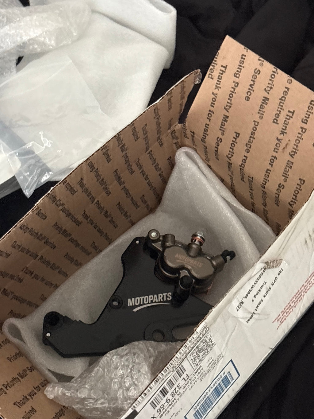 TUTTIO FOOT BRAKE KIT DUAL MOUNT.        (Only foot brake no hand brake)