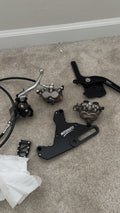 TUTTIO FOOT BRAKE KIT DUAL MOUNT.        (Only foot brake no hand brake)