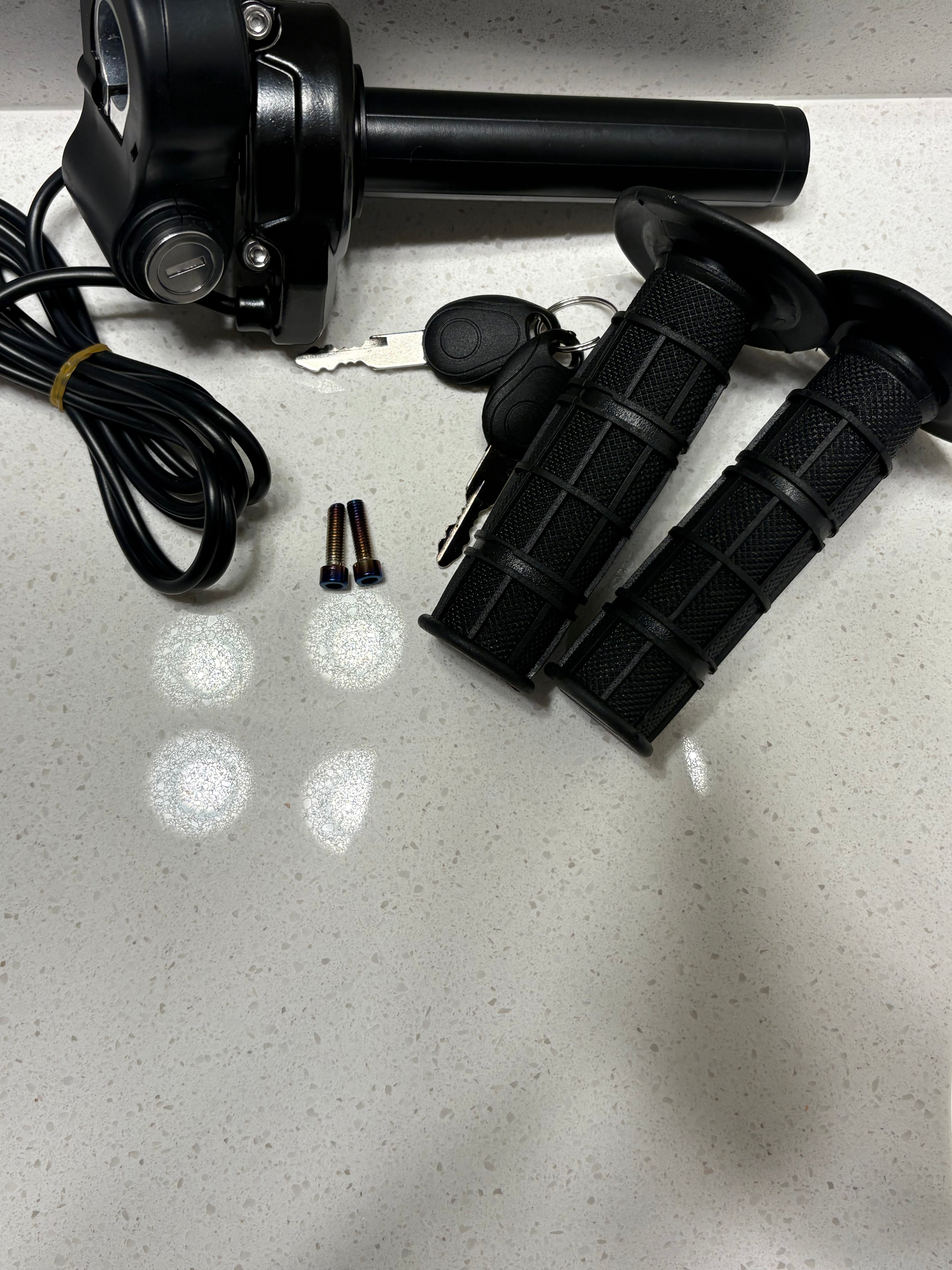 RIDSTAR Q20 Surron throttle kit WITH FREE TITANIUM
